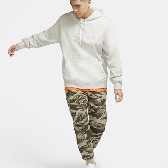 New Nike Sportswear Tech Fleece Printed Camo Joggers Pants Mens CU4497-342 NEW - Picture 10 of 11